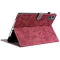 Miniatyrbillede 4 af 5: Cover til Lenovo Legion Y700 (2023)/Tab Gen 2 med præget stativ, PU læder kortholder tabletetui Multicolor Style F