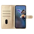 Miniatyrbillede 2 af 5: Til Samsung Galaxy A36 5G Etui Sommerfugl Blomst Stødsikkert PU Læder Wallet Telefon Cover Multicolor Style A
