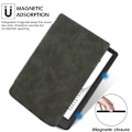 Miniatyrbillede 3 af 5: Etui til PocketBook InkPad Color 2/3 PB743 - Skin-Touch PU Læder E-Reader Cover med Auto Væk/Sov Multicolor Coffee