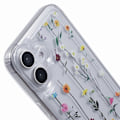 Miniatyrbild 5 av 5: Skal för iPhone 16 Plus TPU Blommönster Luftkuddedesign Skyddande Skal Multicolor Style A