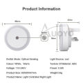 Miniatyrbillede 5 af 5: Led Seng S Seng Mini S Auto On/off Sengelampe #calu Blue