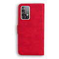Miniatyrbild 3 av 5: Plånboksdesign Enfärgat Läder Telefonfodral Ställskydd för Samsung Galaxy A52 4G/5G/A52s 5G Multicolor Style B