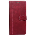 Pikkukuva 4 / 5: Nothing Phone (3a) Pro -kotelo, vasikannahkajäljitelmä, nahkainen jalustallinen kirjatyylinen puhelinkotelo Multicolor Red