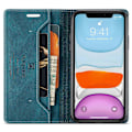 Miniatyrbild 2 av 5: AUTSPACE A01-serien för iPhone 11 Pro 5,8 tum PU Läderfodral RFID-blockerande Plånboksställ Flipskydd Multicolor Style C