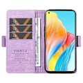 Miniatyrbild 2 av 5: YIKATU YK-005 För Oppo A78 4G PU Läder Plånboksfodral Skinn-touch Ställ Flipskydd Multicolor Style B