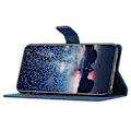 Miniatyrbillede 2 af 5: Til Samsung Galaxy A35 5G Telefon Cover Præget Rombe Tegnebog Stativ Læder Cover Multicolor Style E