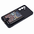 Pikkukuva 5 / 5: Samsung Galaxy A35 5G -puhelin kotelo Galaxy-korttitaskulla, jalustalla ja RFID-suojauksella - D Multicolor A