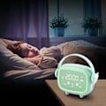 Miniatyrbillede 2 af 5: Børnevækkeur, Genopladeligt Digitalt Vækkeur med LED-display, 2 Alarmer, Natlys, Snooze-funktion Vågn-op Lampe Sengelampe Morgenalarm C