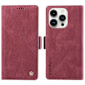 Pikkukuva 1 / 5: YIKATU YK-005 iPhone 14 Pro Folio Flip -suojakotelo PU-nahkaa, pehmeäpintainen jalustallinen lompakkokotelo Multicolor Style F