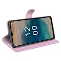 Pikkukuva 3 / 5: PU-nahkakuori Nokia G22 -puhelimelle, naarmuuntumaton suojakotelo lompakolla ja jalustalla Multicolor Style C