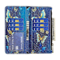 Miniatyrbillede 4 af 5: BF03 Telefon Cover til Samsung Galaxy A15 4G Etui Wallet Lynlås Læder Shell Multicolor Style I