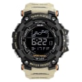 Miniatyrbild 1 av 5: Smael Military Sports Digital Watch For Herr Vattentät Led Bakgrundsbelysning Armbandsur Vecka Datum Väckarklocka Relogio Reloj Khaki