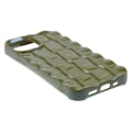 Pikkukuva 5 / 5: IPhone 12 Pro Max TPU-puhelinkotelo 3D-raitakuviolla, naarmuuntumaton suojus Avocado Green