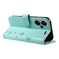 Pikkukuva 4 / 5: Xiaomi Redmi Note 13 Pro+ 5G Nahkakotelo Lompakko Puhelinkotelo Voikukan Kuvio - Multicolor Green