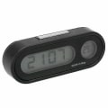 Miniatyrbillede 3 af 5: 2 I 1 LCD Digital Bil Elektronisk LED Ur Termometer M/ Baggrundslys Sort