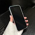 Miniatyrbild 3 av 5: För Iphone 14 Pro Max Shell Grain Gradient Case Glitter Tpu Stötsäkert cover Blue