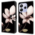 Pikkukuva 1 / 5: Xiaomi Redmi Note 14 5G Kotelo Magneettilukolla 3D Kuvio Nahkainen Lompakko Puhelinkotelo Multicolor Pink Flower