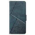 Miniatyrbillede 4 af 5: IDEWEI Læder Wallet Telefon Cover med Stativ og Kalvetekstur til Samsung Galaxy A26 5G Multicolor Style B