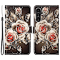 Miniatyrbillede 1 af 5: YB Mønsterprint Læder Serie-4 til Samsung Galaxy A15 4G Etui PU Læder Telefon Wallet Cover Multicolor Style G