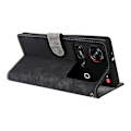 Miniatyrbillede 4 af 5: Til ZTE nubia Z70 Ultra Wallet Case RFID-blokering PU Læder Cover Stativ View-Grøn Multicolor Black