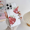 Pikkukuva 2 / 5: iPhone 15 Pro Max -kotelo IMD hopeaviimeistely TPU+PC strassikoristeinen puhelinkuori Multicolor Style C
