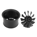 Miniatyrbild 3 av 4: Rc Planes 50mm kanalfläkt 12blads propeller kanalfläkt för 3300/4000/4600/5000kv motorpositiv propeller