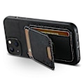 Miniatyrbillede 2 af 5: SUTENI H02 Mobiltelefonetui til iPhone 14 Plus, Anti-fald Læder Beskyttende Bagside Multicolor Style C