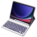 Pikkukuva 2 / 5: Tyyppi D A710B Samsung Galaxy Tab S9 X710/X716B/X718U Bluetooth-näppäimistöllinen suojakotelo PU+TPU Multicolor Style F