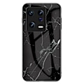 Pikkukuva 1 / 5: Xiaomi 13 5G Marmorikuvioinen Puhelinkotelo Karkaistu Lasi+PC+TPU Hybridisuojus Multicolor Style D