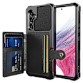 Pikkukuva 1 / 5: ZM03 Samsung Galaxy A34 5G -puhelin kotelo, jossa jalusta, PU-nahkapäällysteinen TPU-kuori ja korttipidike Multicolor Style C