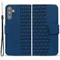 Pikkukuva 1 / 5: Samsung Galaxy A34 5G -kotelo, ruutukuvioitu PU-nahkainen puhelinlompakkokotelo Multicolor Style D