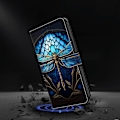 Miniatyrbild 4 av 5: TPU+PU Läder Flip Fodral För Xiaomi Redmi 14C 4G/14R 5G/Poco C75 4G Mönstertryckt Multicolor Style H