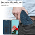 Miniatyrbilde 5 av 5: For TECNO Spark Go 2024/Spark 20C/Pop 8 Telefondeksel Hudfølelse Skinn Cover Multicolor Sapphire