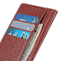 Miniatyrbillede 4 af 5: Til iPhone 14 Pro 6.1 tommer Slidstærk PU Læder Cover Stativ Magnetisk Beskyttende Wallet Case Multicolor Style D