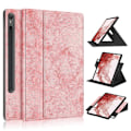 Miniatyrbillede 1 af 5: Roterende Stand Cover til Samsung Galaxy Tab S9 SM-X710, SM-X716B, SM-X718U PU Læder Smart Tablet Case Multicolor Style C