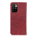 Miniatyrbillede 3 af 5: Splitlæder Auto-absorberende Wallet Stand Shell Telefon Cover til Xiaomi Redmi Note 11 4G