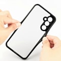 Pikkukuva 5 / 5: Samsung Galaxy A35 5G -kotelo TPU+PC Naarmuuntumaton Läpinäkyvä Puhelinkuori