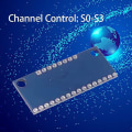 Miniatyrbillede 4 af 5: Digital Timer Sølv & Sort Plastik Magnetisk Timer Til Madlavning Visuel Timer Med LED Display Justerbar Lydstyrke (Batteri Ikke Inkluderet)