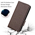 Miniatyrbillede 5 af 5: Til ZTE Blade A53/A53+ Magnetisk Lukning Telefon Etui Wallet Stand PU Læder Cover Multicolor Style G