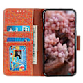 Miniatyrbild 3 av 5: För Samsung Galaxy A15 4G Fodral Nappa Textur Delat Läder Telefonställ Skydd med Plånbok Multicolor Style C