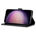 Miniatyrbillede 3 af 5: LC.IMEEKE Etui til Samsung Galaxy A16 5G/A16 4G Kalveskindsstruktur PU Læder Stand Wallet Telefon Cover Multicolor Style A