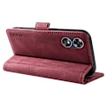 Pikkukuva 4 / 5: YIKATU YK-005 Oppo A17 4G PU-nahkainen, ihoa myötäilevä puhelinkotelo lompakolla, jalustalla ja iskunkestävällä suojalla Multicolor Style F