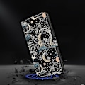 Pikkukuva 4 / 5: iPhone 16 Pro Max -kotelo PU-nahkainen lompakkokotelo seisontatoiminnolla Multicolor Style I