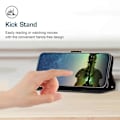 Miniatyrbilde 3 av 5: Triangle Imprinted Lommebok Telefonveske for OnePlus 11 5G, Stativ PU Lær Anti-fall Deksel Multicolor Style A