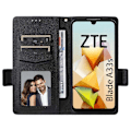 Pikkukuva 2 / 5: ZTE Blade A33S -kotelo magneettilukolla, nahkainen puhelinkotelo hihnalla Multicolor Style A