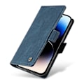 Pikkukuva 5 / 5: YIKATU YK-005 iPhone 14 Pro Folio Flip -suojakotelo PU-nahkaa, pehmeäpintainen jalustallinen lompakkokotelo Multicolor Style A