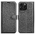 Miniatyrbilde 1 av 5: Lommebokdeksel i litchi-tekstur for iPhone 16 Pro Max Multicolor Style C