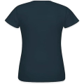 Miniatyrbilde 4 av 5: Imagine Fantasy Dragon Tattoo Style Design T-skjorte for kvinner Navy S