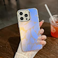 Pikkukuva 1 / 5: iPhone 16 Pro -kuori Silikoni+PC IMD Lasertekstuuri Mattapintainen Puhelinkuori - AK6 Multicolor AK1