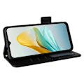 Miniatyrbilde 3 av 5: For ZTE Blade A53 Pro Deksel Støtsikkert Telefondeksel PU Lær Shell med Stropp Multicolor Style C
